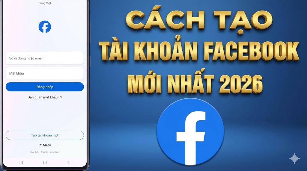 cach tao tai khoan facebook 2026