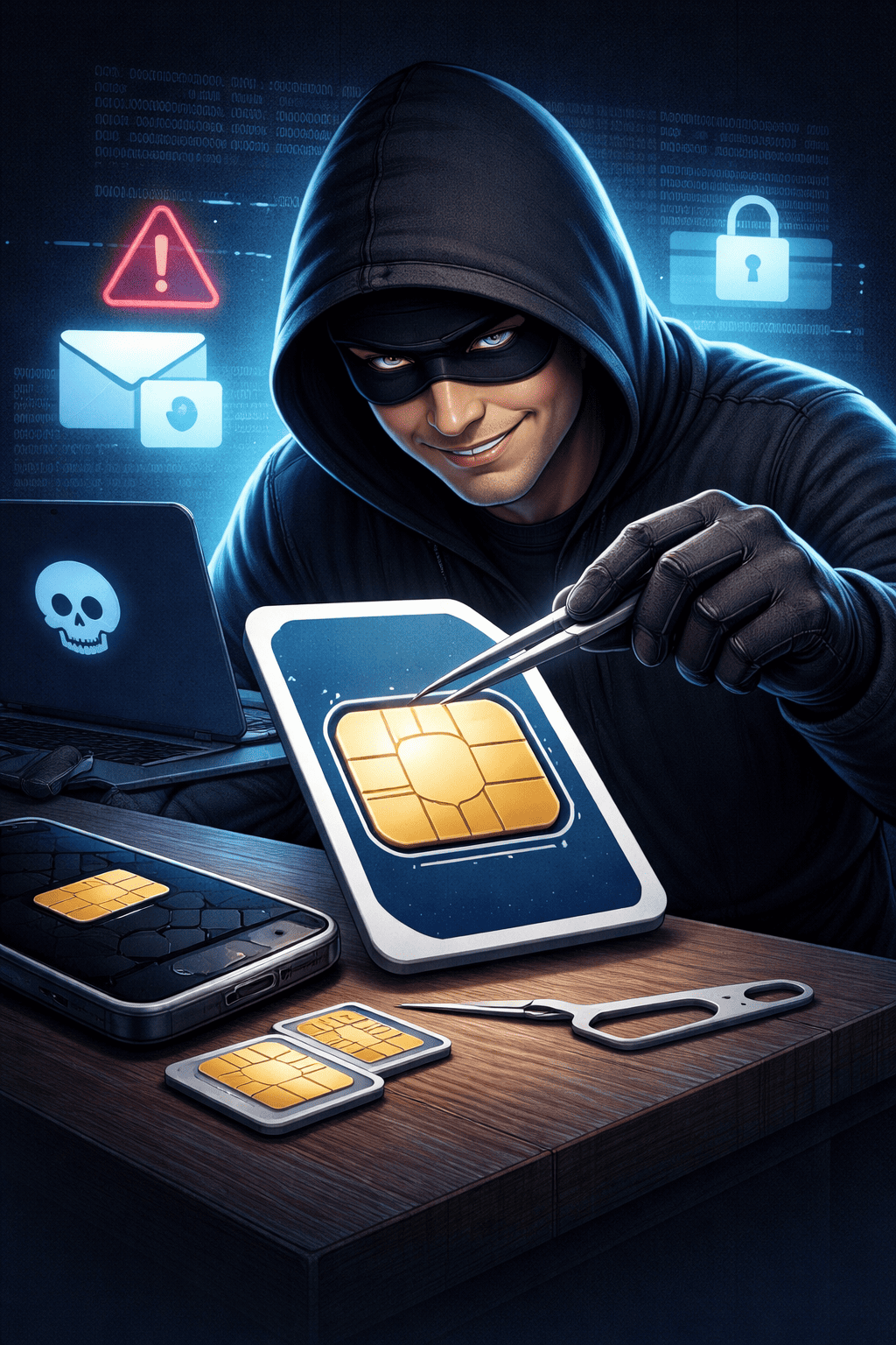 nguy co bao mat sim swap doi sim khi su dung sms otp la gi